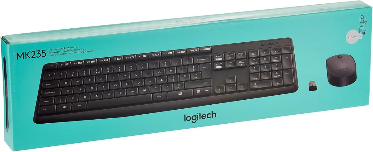 Kbm Logitech WL Mk235