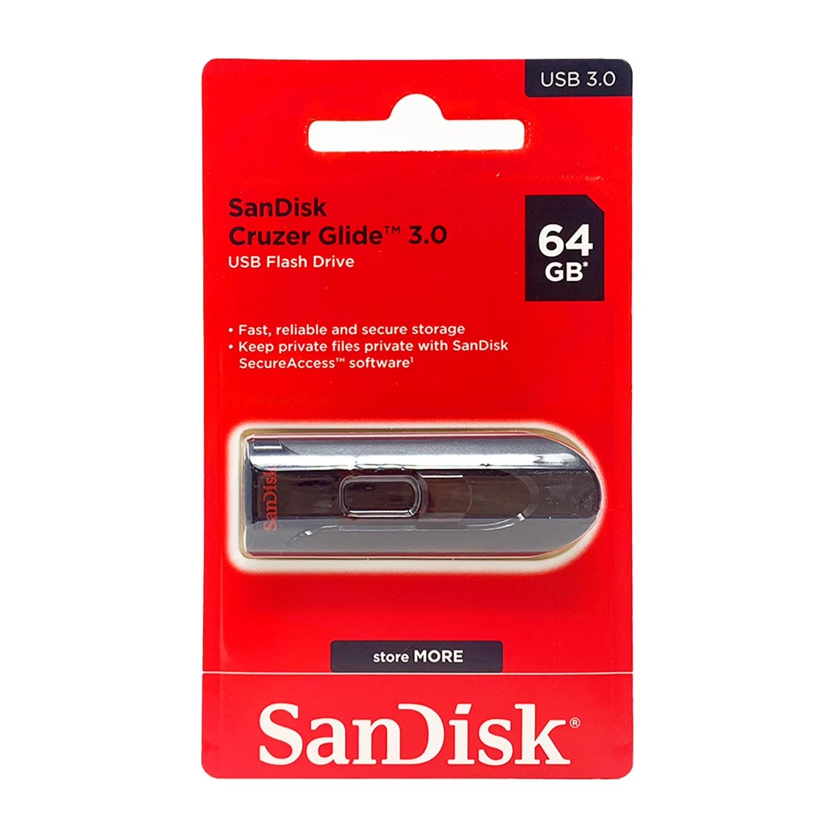 Flash 64gb Glide Sandisk Z600