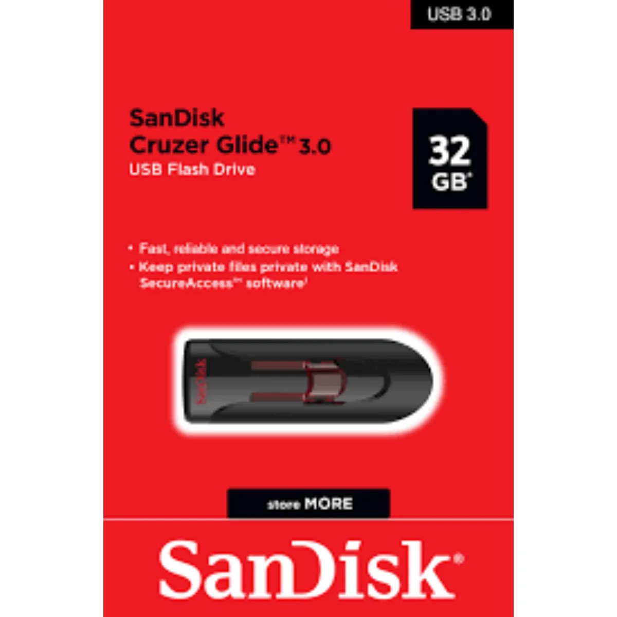 Flash 32gb Glide Sandisk Z600