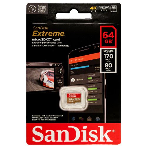 Sd Micro 64gb Sandisk Sdsqxah