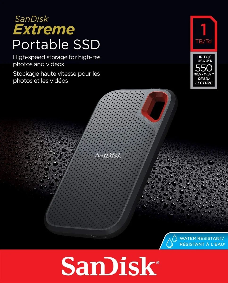 SSD Ext Sandisk 1t E61 1050m/s